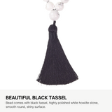 Heavenly Howlite - Kaaba Collection - 99 Beads Tasbih