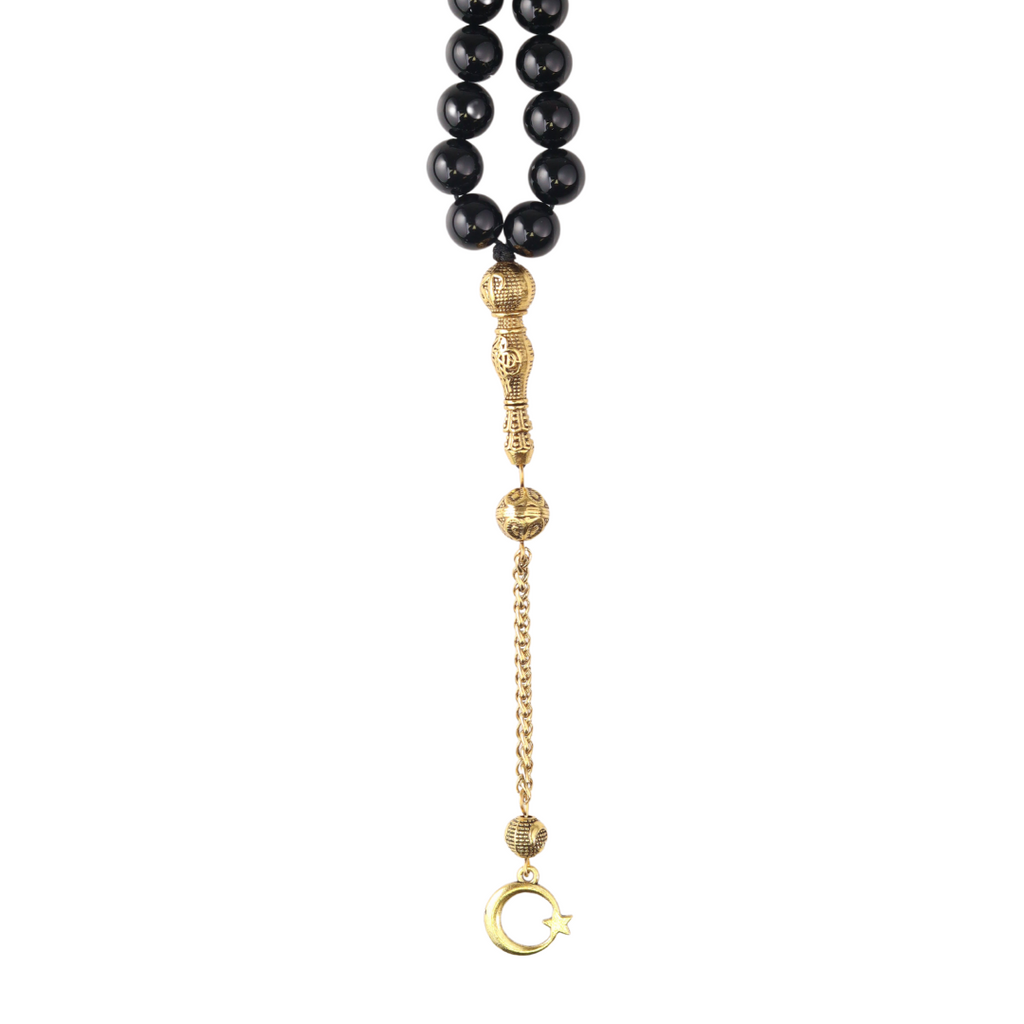 New & Improved Kaaba Design Holy Quran Karim With Kaaba Inspired 99 Beads Tasbih Bundle
