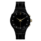 Alfajr Elegant Limited Edition WB-20 Azan Wrist Watch (Black & Gold)