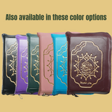 Tajweed Holy Quran Pocket Size (4"x 5.5") Leather Zipped Case