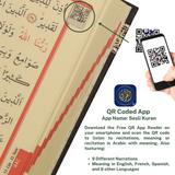 Mirac Kaaba Design Azan Table Clock with New Kaaba Design Holy Quran Set