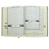 Tajweed Whole Quran With English Translation 7" x 9" [Hard Cover, Assorted Colors] (Pack of 3)