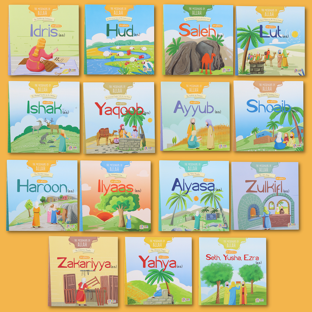 Prophet's Stories - The Messengers of Allah - 15 Books for Children